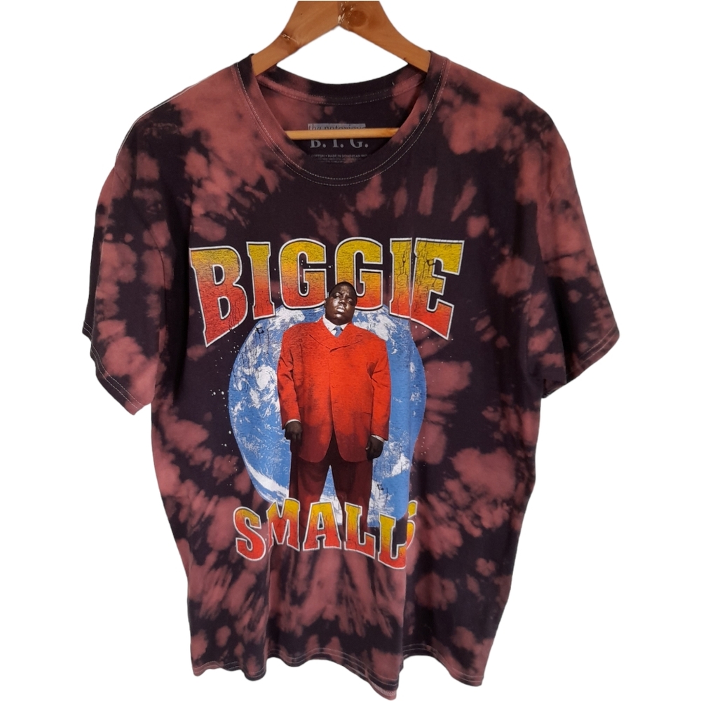 Biggie Smalls Tie-Dye T-Shirt Size L - Picture 1 of 5